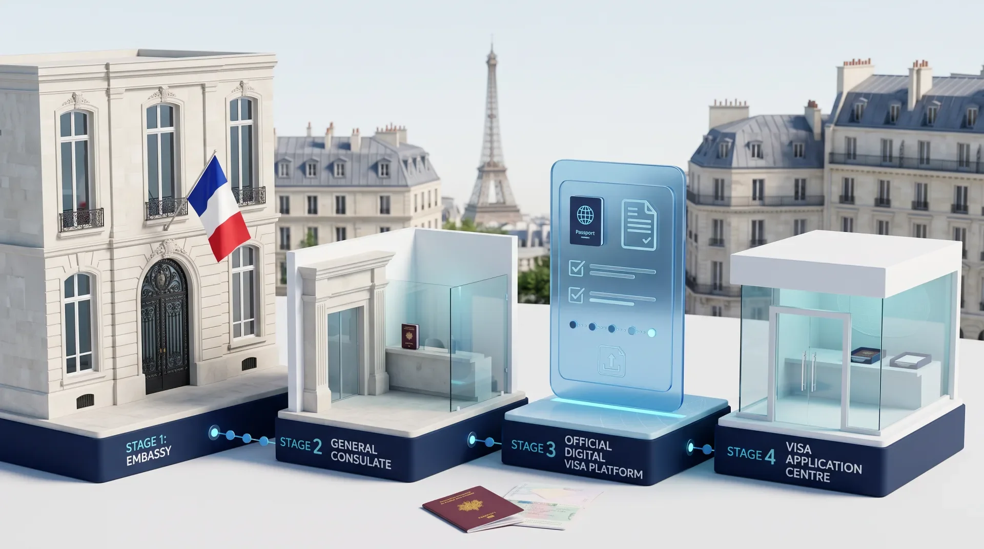 Посольство, генеральное консульство, France-Visas и визовый центр